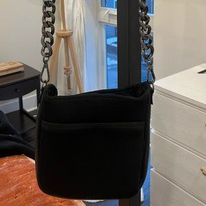 Black Chain Crossbody Bag